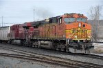 Grain train cruises east